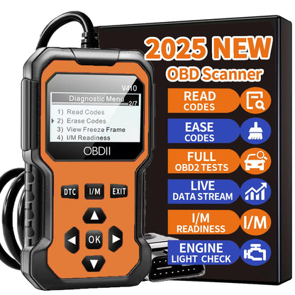 Car Obd2 Scanner Diagnostic Tool Code Reader Engine Fault Code Reader Scanner.